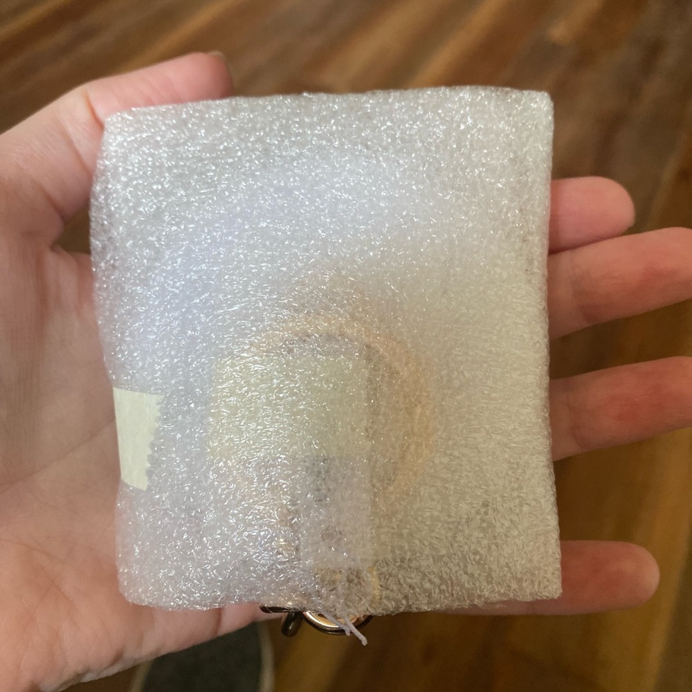 COACH - Mirror Bag Charm In Signature Canvas With Spaced Floral Print - Picture 7 of 7